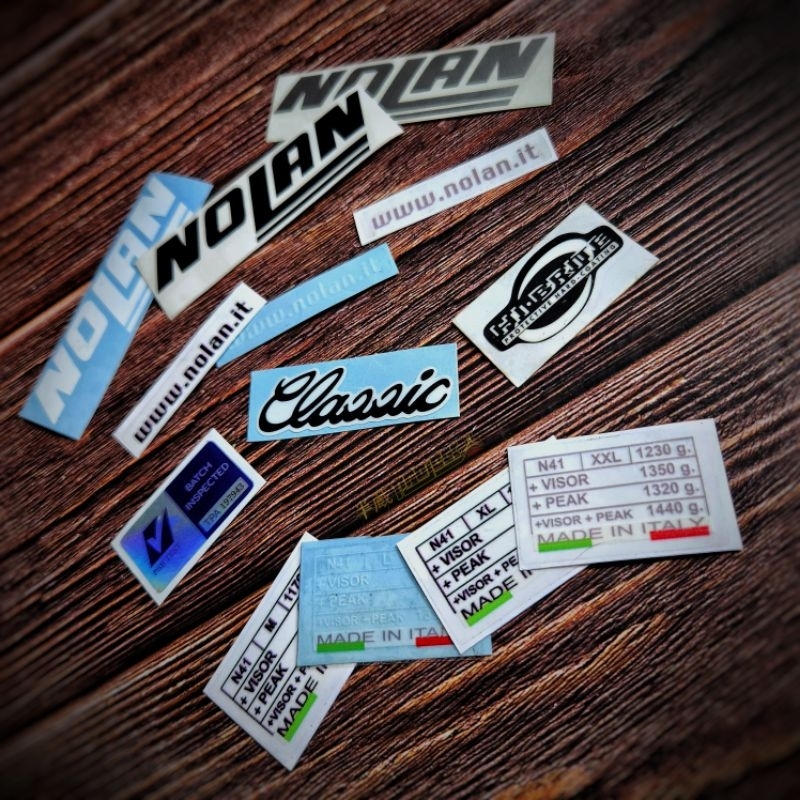Sticker Set Nolan N41 Classic ( logo Cutting )