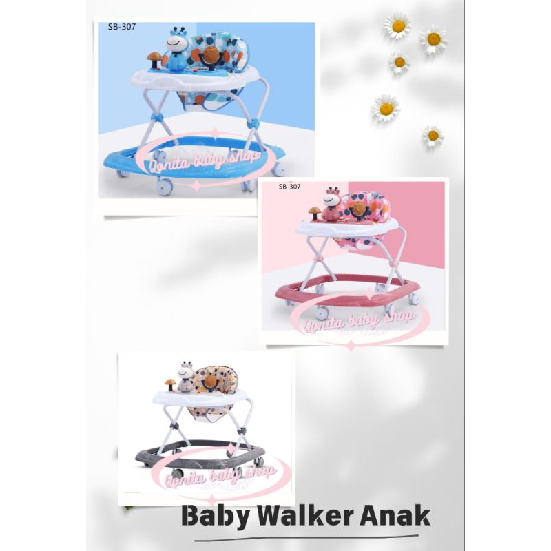 Kereta Bayi Baby Walker merk space baby 307