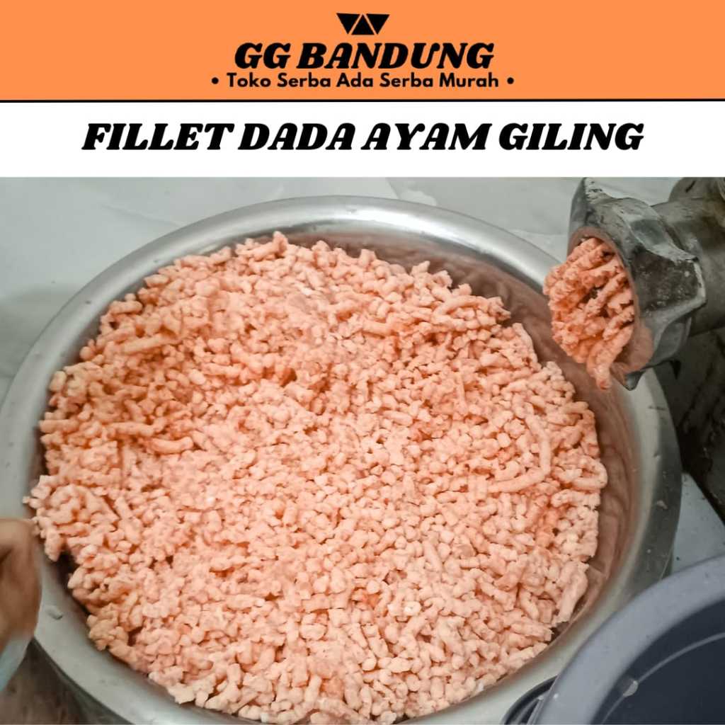 

FIllet Dada Giling Bersih I Untuk Steak, Sempol,Bakso DLL I Grosir dan Eceran