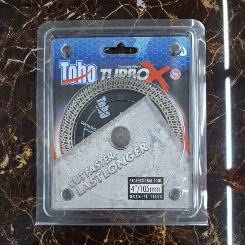 [ TOHO ] Mata Gerinda Diamond Wheel Turbo X Merk TOHO Untuk Granit ( Asli Original )