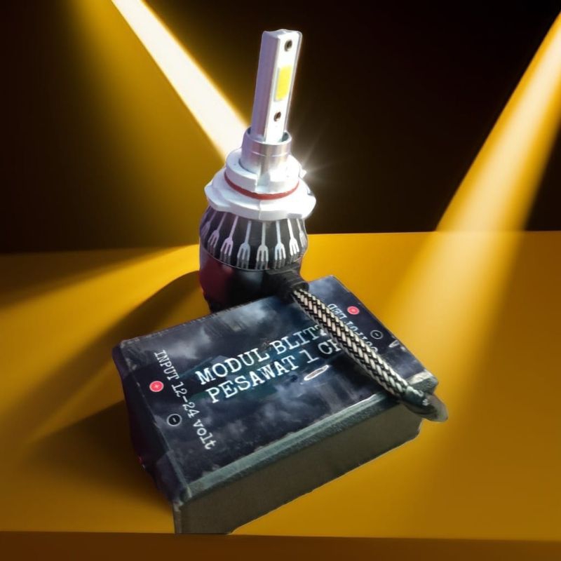 isi lampu rotari dengan lampu c6