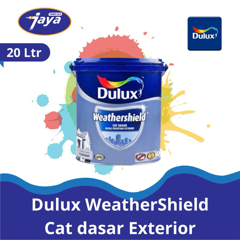 Dulux Weathershield Cat Dasar Alkali Resisting Exterior 1 Pail 20Ltr Original 100%