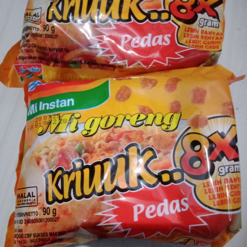 

INDOMIE GORENG KRIUUK 90gr (5pcs)
