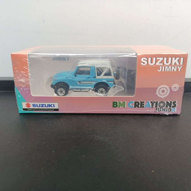 BM Creations juniors suzuki jimny 1/64 light blue