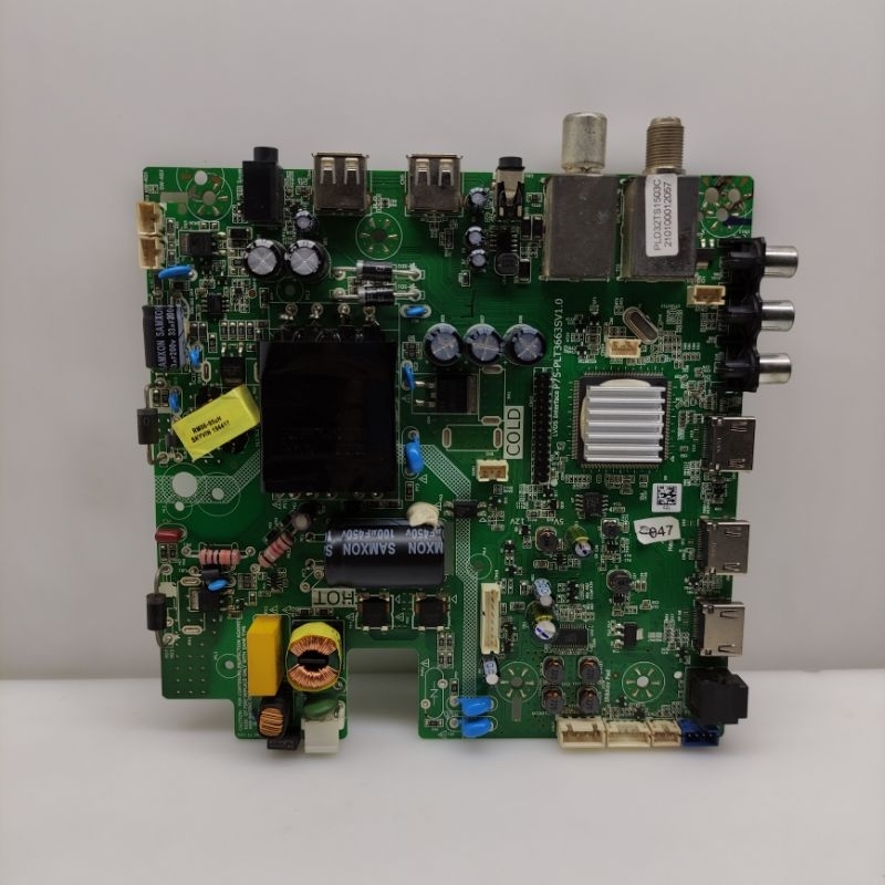MB - MAINBOARD - MESIN TV LCD LED POLYTRON PLD 32TS1503 -POLYTRON 32TS1503