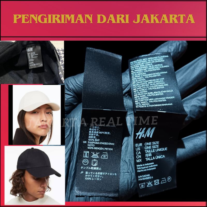 

Hm Tag label khusus topi