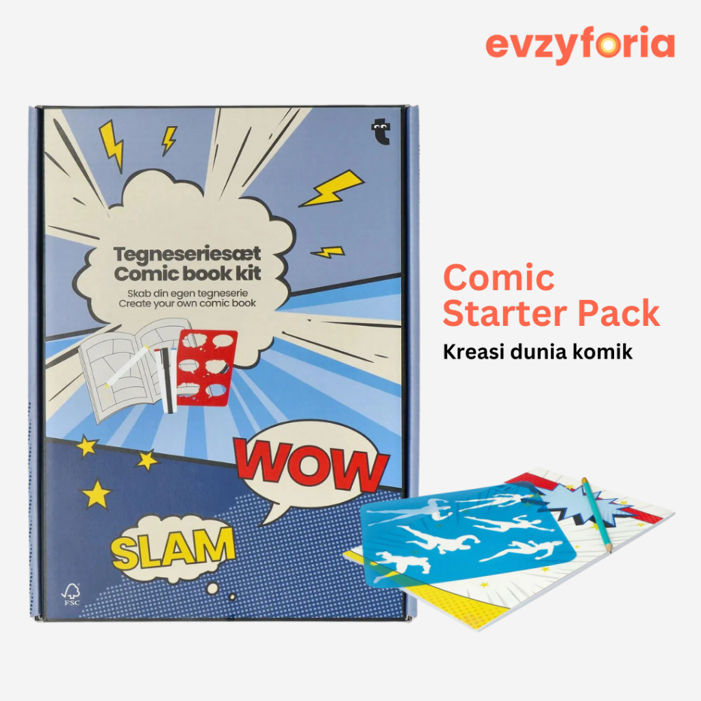 

DIY Buku Komik 30x42 cm DIY Comic Book Kit