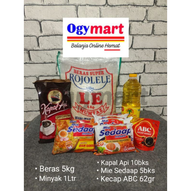 

Paket Sembako Ekonomi 5 Macam