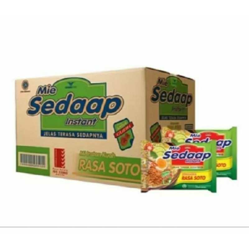 

mie sedap soto 1 karton