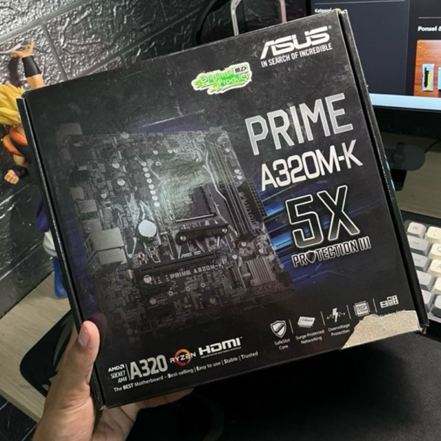 Asus Prime A320M K Motherboard Mobo AMD A320 not Asrock B350 A520