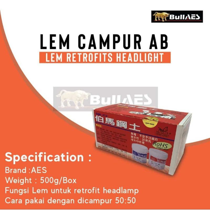 

LEM CAMPUR A,B WARNA PUTIH