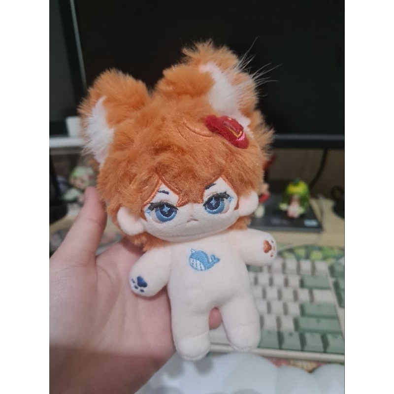 (READY) Doll 10cm Childe Tartaglia With Ears and Mask
