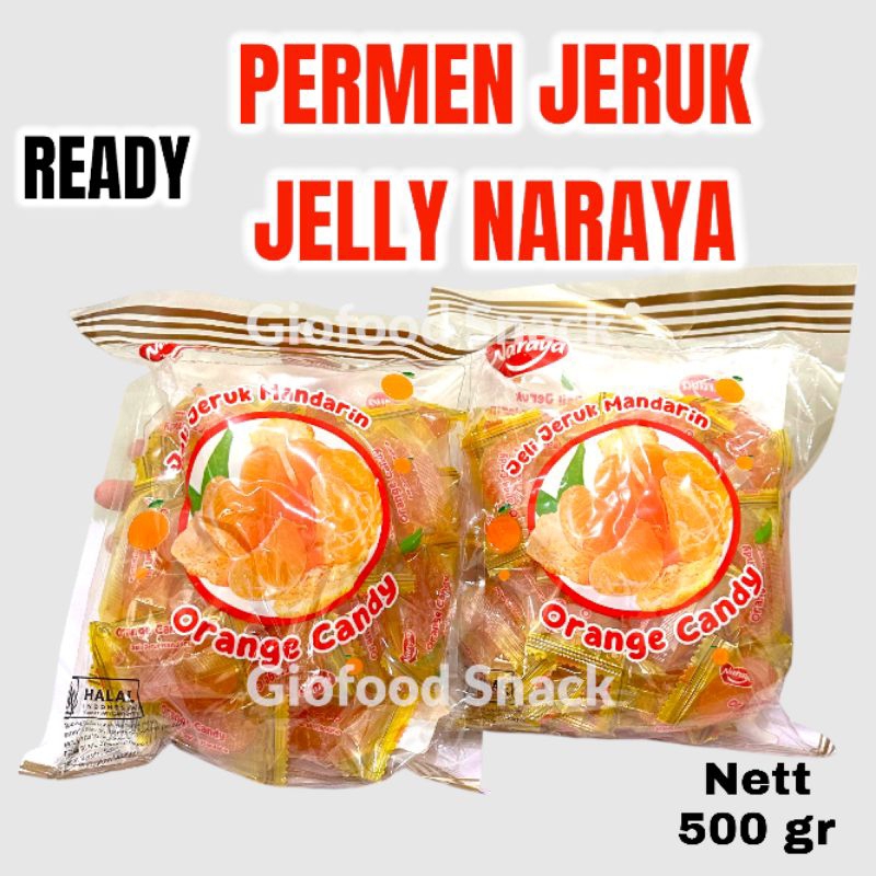 

NARAYA ORANGE CANDY PERMEN JELLY JERUK MANDARIN