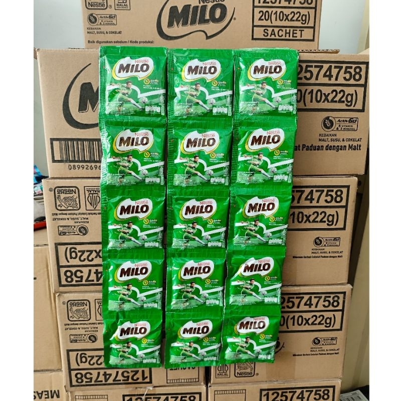 

(1 RENTENG) MILO ISI 10 SACHET HARGA TERMURAH