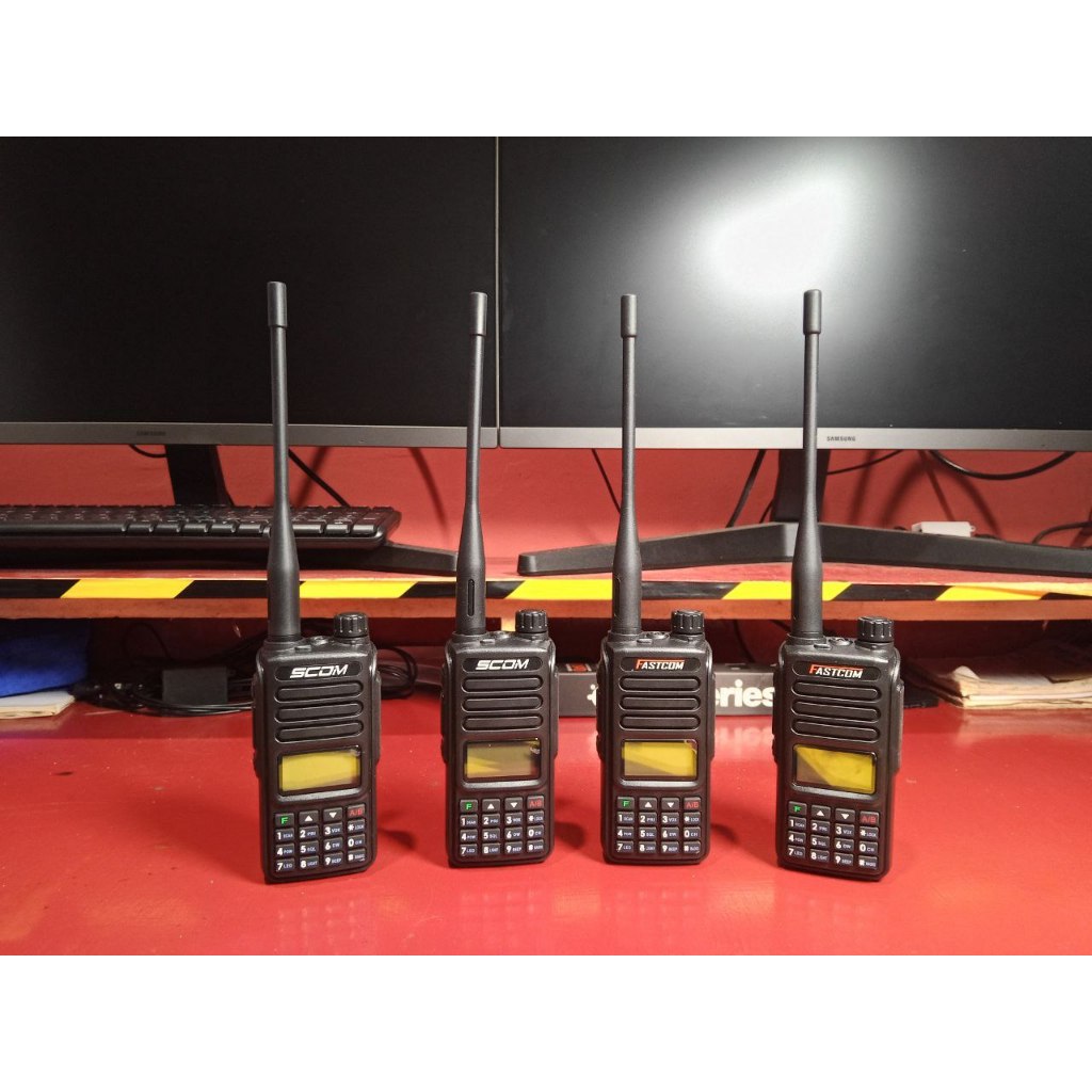 4 Buah HT10 Watt Mantap (2 FASTCOM UV98 & 2 SCOM FC10PRO)