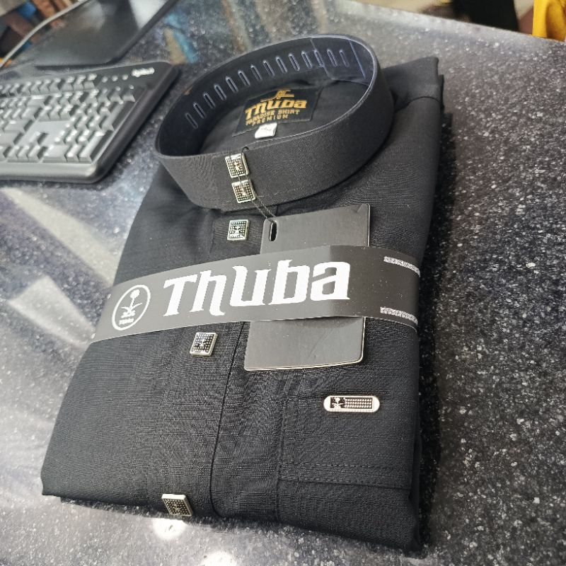 COD/Jubah Gamis Pria/Gamis Lengan Panjang/Gamis Polos/Jubah Gamis Hitam/Gamis Hitam Polos/Balotelli