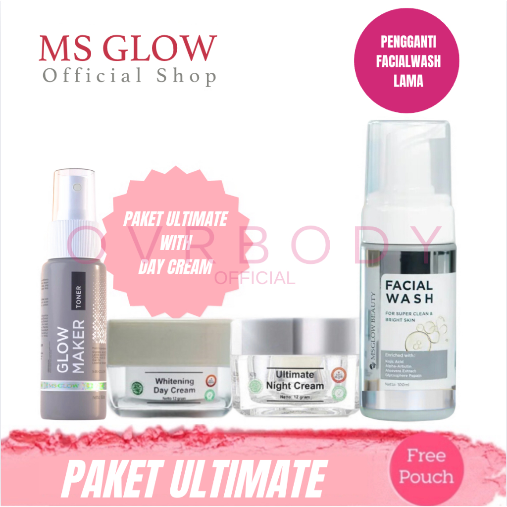 MS GLOW PAKET ULTIMATE Flek hitam