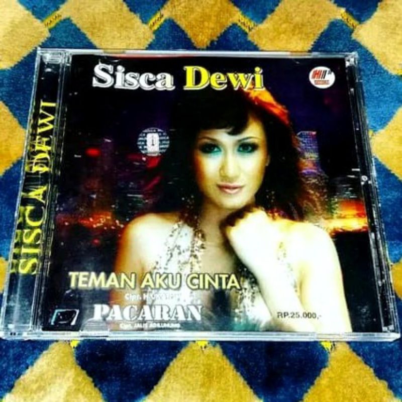 CD Sisca Dewi -Teman Aku Cinta Pacaran VCD ORIGINAL