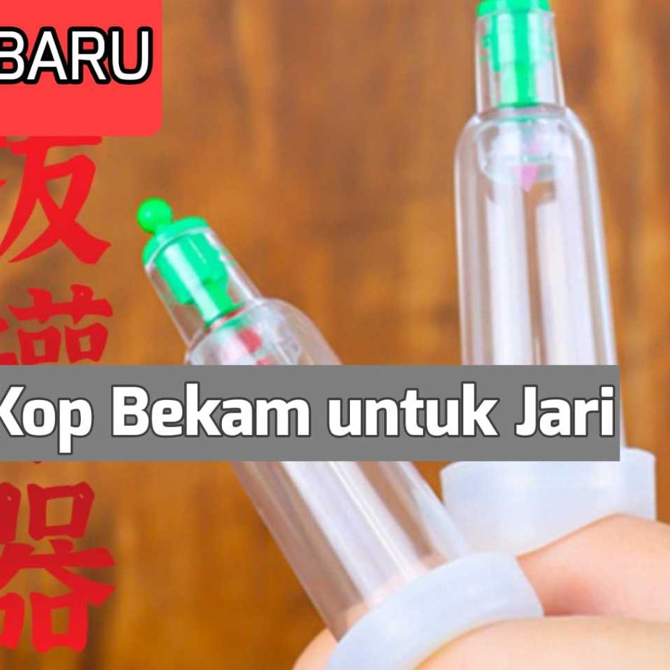 Update Meriah Kop Bekam untuk Jari  Alat Kop Angin Terapi Kesehatan