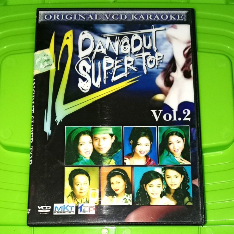 VCD 12 DANGDUT SUPER TOP Vol. 2 Nada S & Nadi B Kembar Srikandi Nada Soraya Mansyur S Ria Maulana Ra