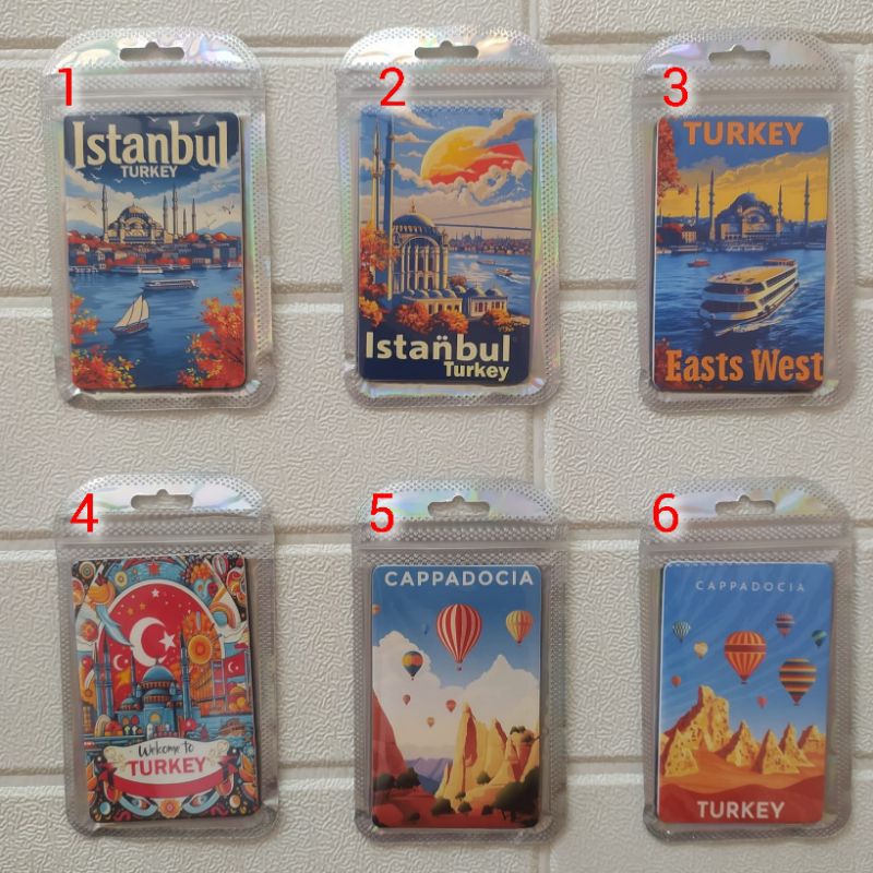 Magnet kulkas turki souvenir turki oleh oleh turki