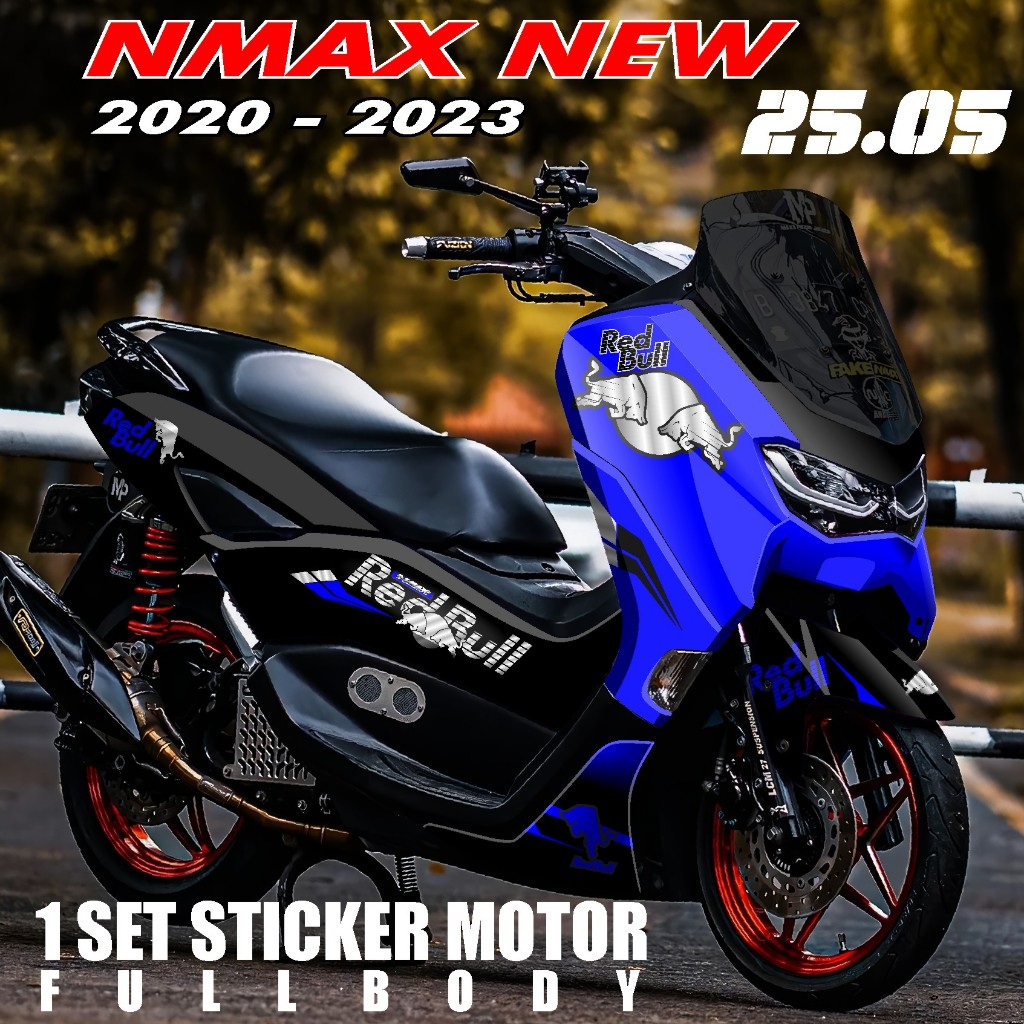 Decal DEKAL STICKER Nmax ALL NEW NMAX FULL BODY BODI TERBARU TERMURAH TER KEREN WARNA VIRAL POLOS SI