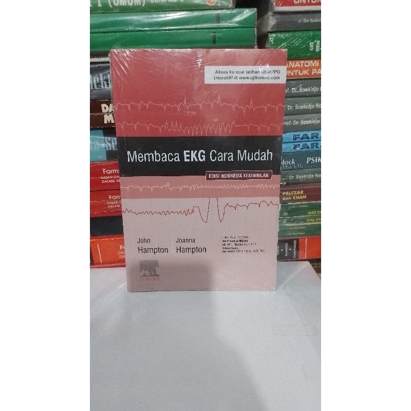 Buku MEMBACA EKG CARA MUDAH.