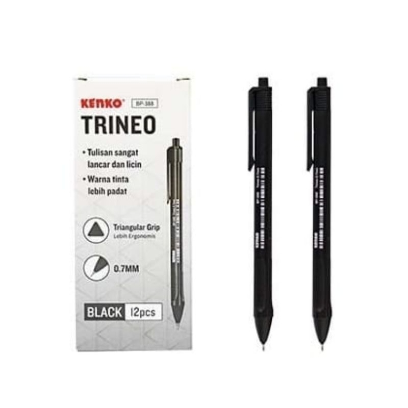 

PULPEN KENKO BP-388 HITAM/0.7/12pcs