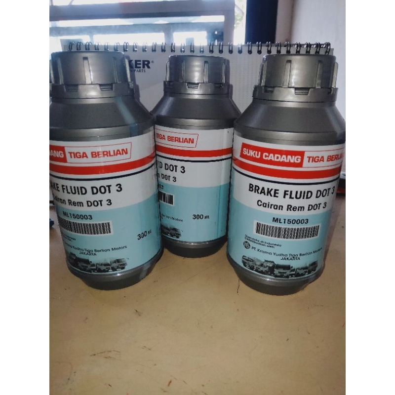 Minyak Rem Tiga berlian KTB 300 Ml ORI Dot 3 ML150003