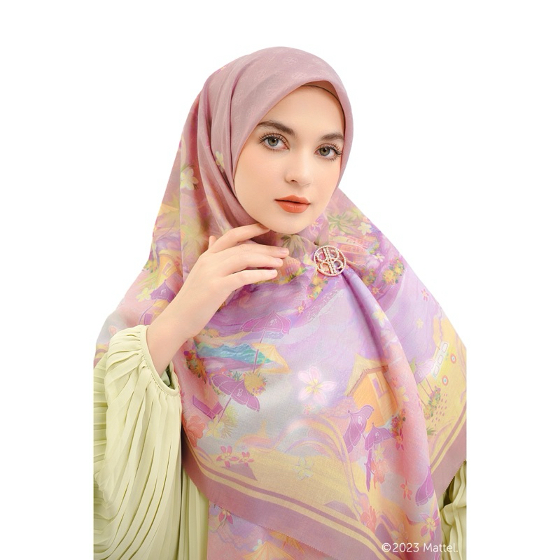 Scarf Nada Puspita Barbie Vacanza Hijab NP Voal