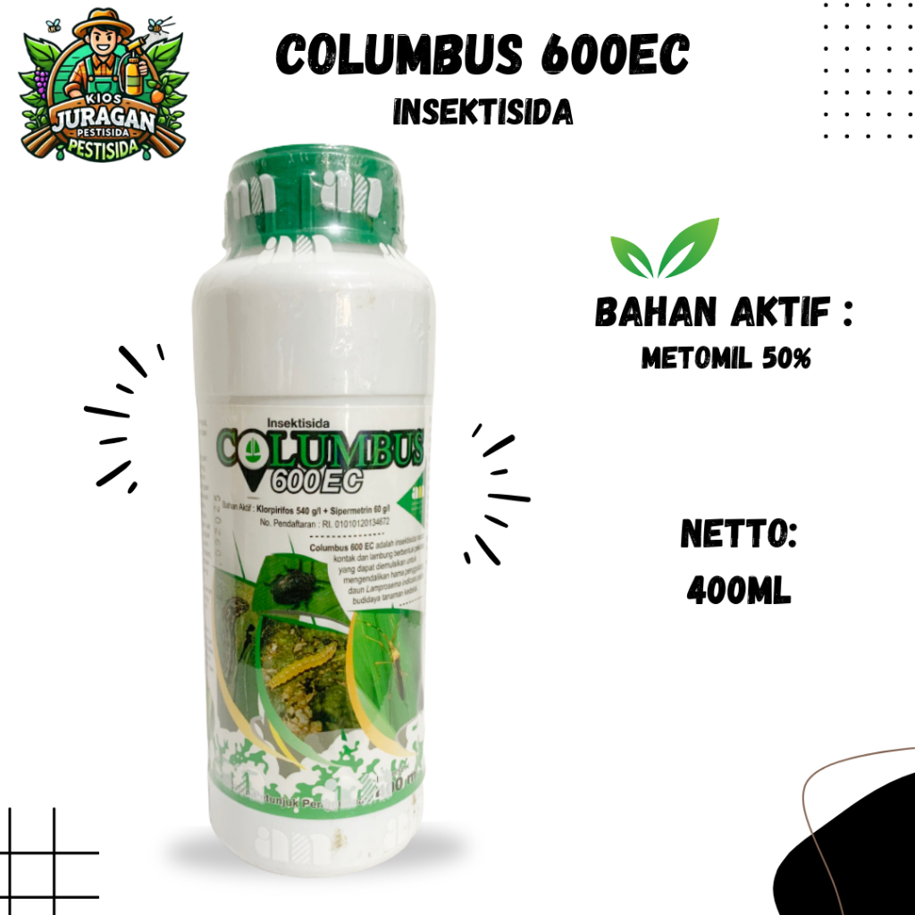 COLUMBUS 600EC 400ML INSEKTISIDA