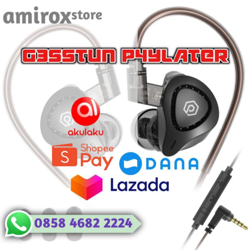 QKZ ZXN HEADSET IN EAR EARPHONE