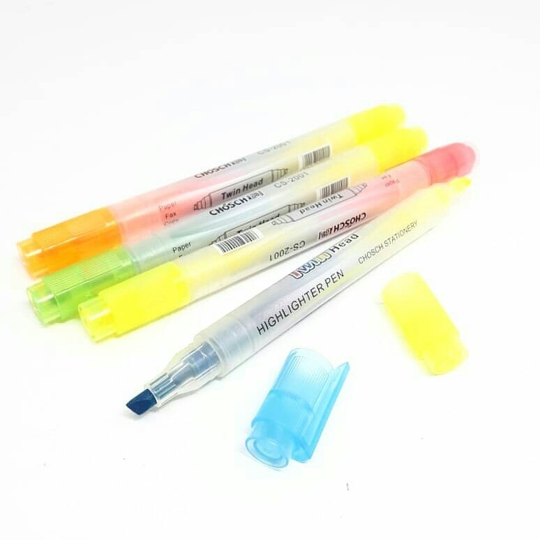 

Stabilo 2 Warna / Highliter Pen Twin Head Debozz Db-0F2001