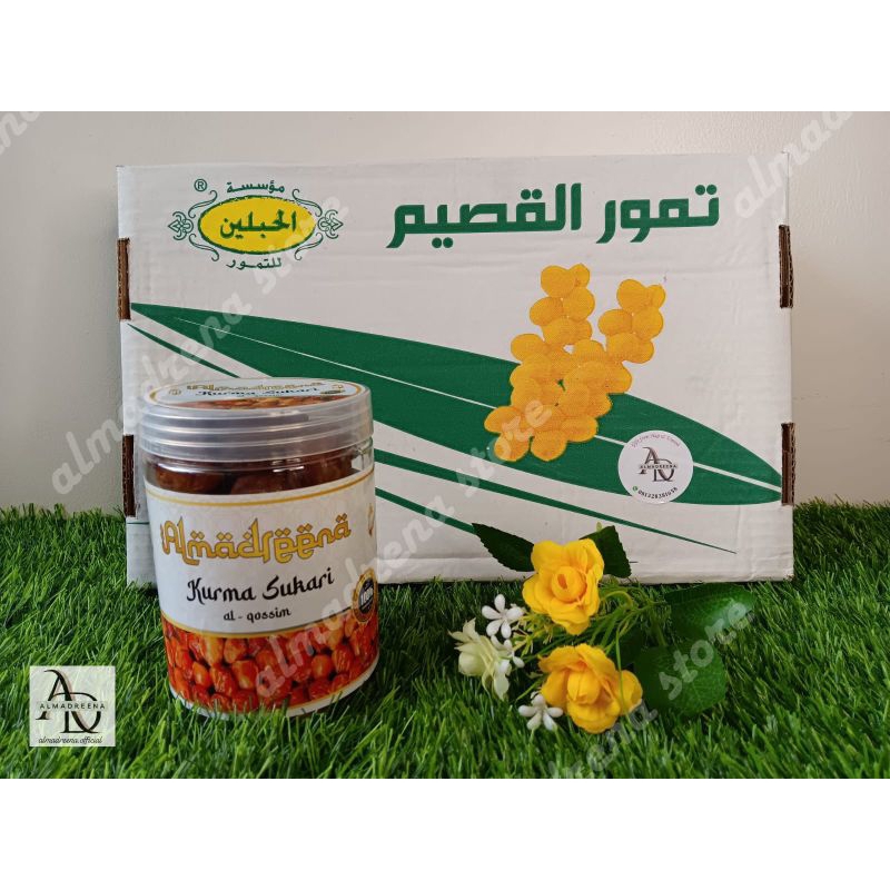 

Kurma Sukari Al Qasim Premium Kualitas Grade A+ 450 gram