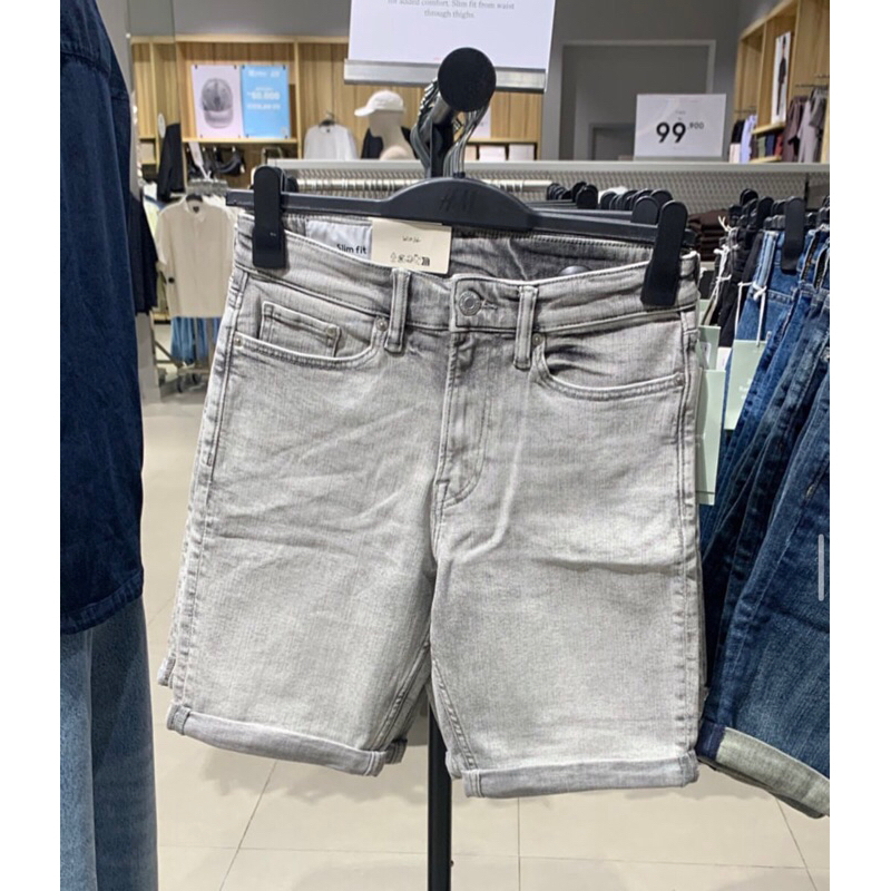 H&M Celana Pendek jeans Cowok (slim)