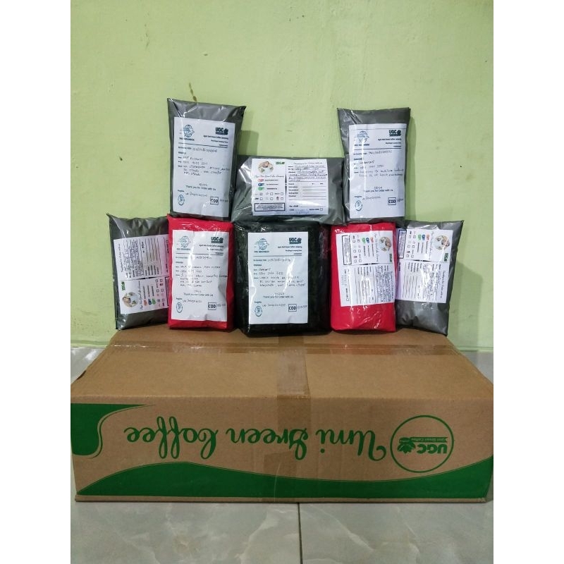 Umi green coffee, ORI, kemasan 250gr, Pelangsing dan promil
