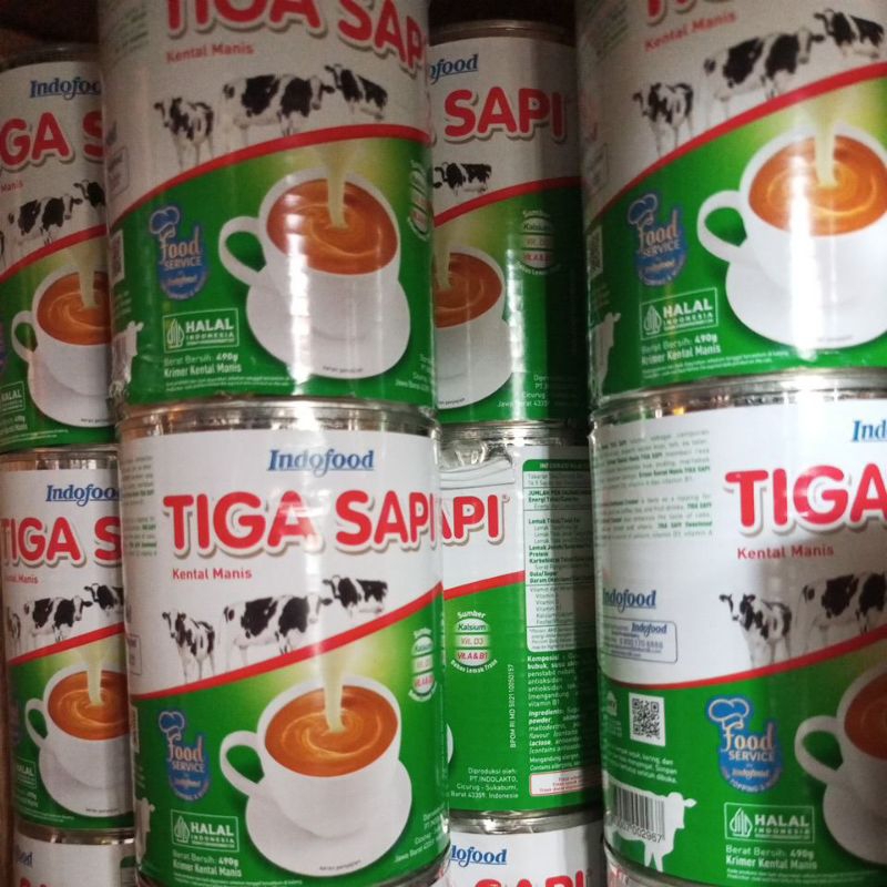 

Tiga Sapi Krimer Kental Manis 490 gr