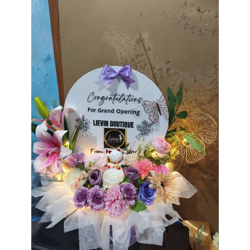 

RB Bloom box bunga akrilik jumbo/ buket bunga akrilik bisa dikirim hari ini