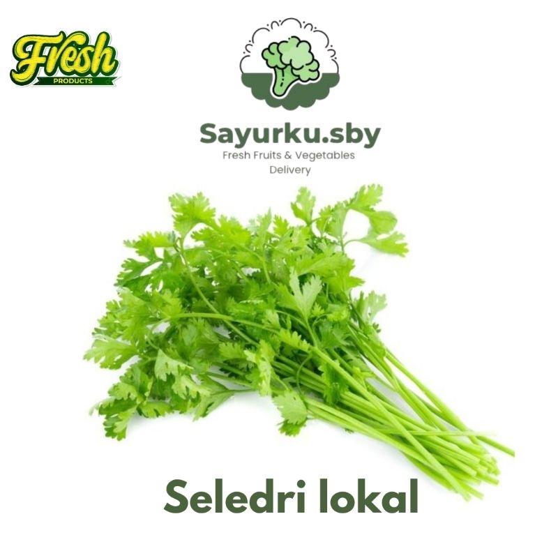 

Sayurku.sby (bisa kirim instan) Seledri Lokal 1 ikat