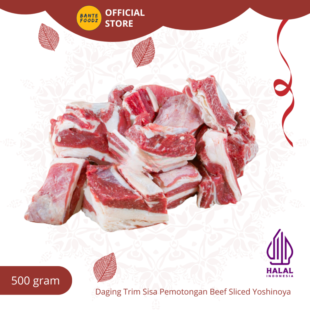 

Daging Trim Sliced Tetelan Sisa Slice Beef Yoshinoya Best Seller