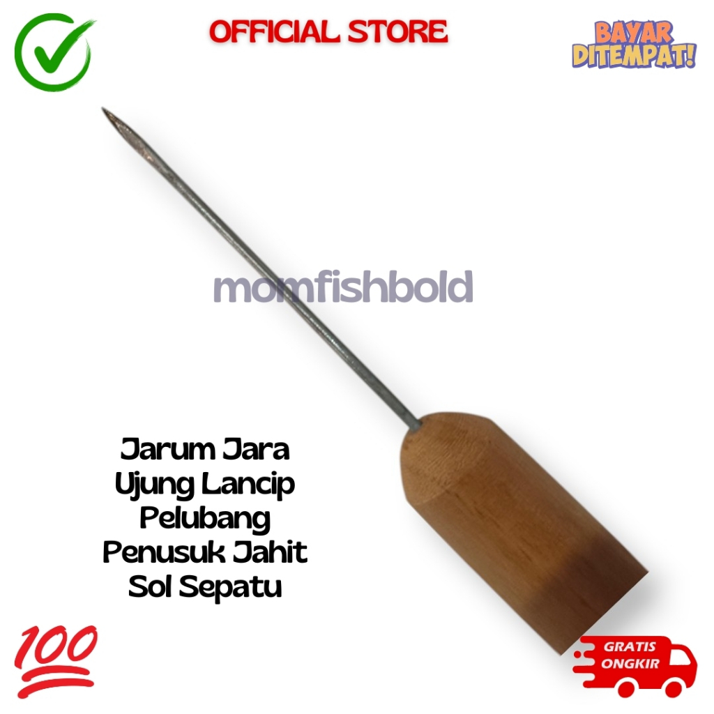 Jarum Jara Ujung Lancip Sol Sepatu Grosir A