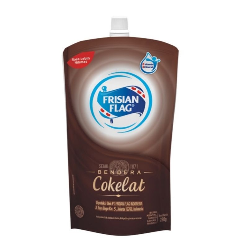 

Frisian Flag SKM Coklat 280ml pouch