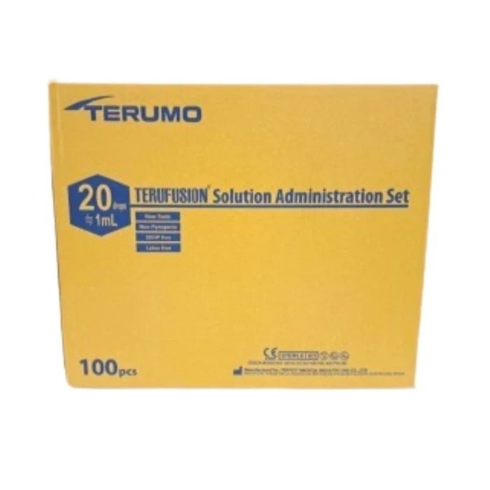 Infus Set Dewasa Terumo / Infus Set Anak ISI 100 Selang Infus Infusion Set Infuset