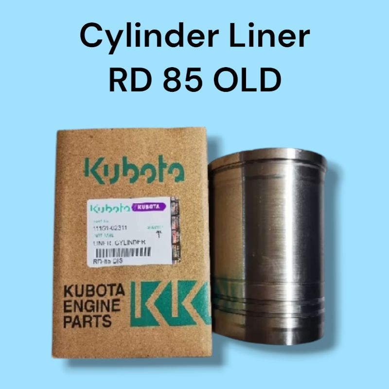 Cylinder liner RD-85 / Boring Liner Mesin Kubota RD-85 / Cylinder 86 mm