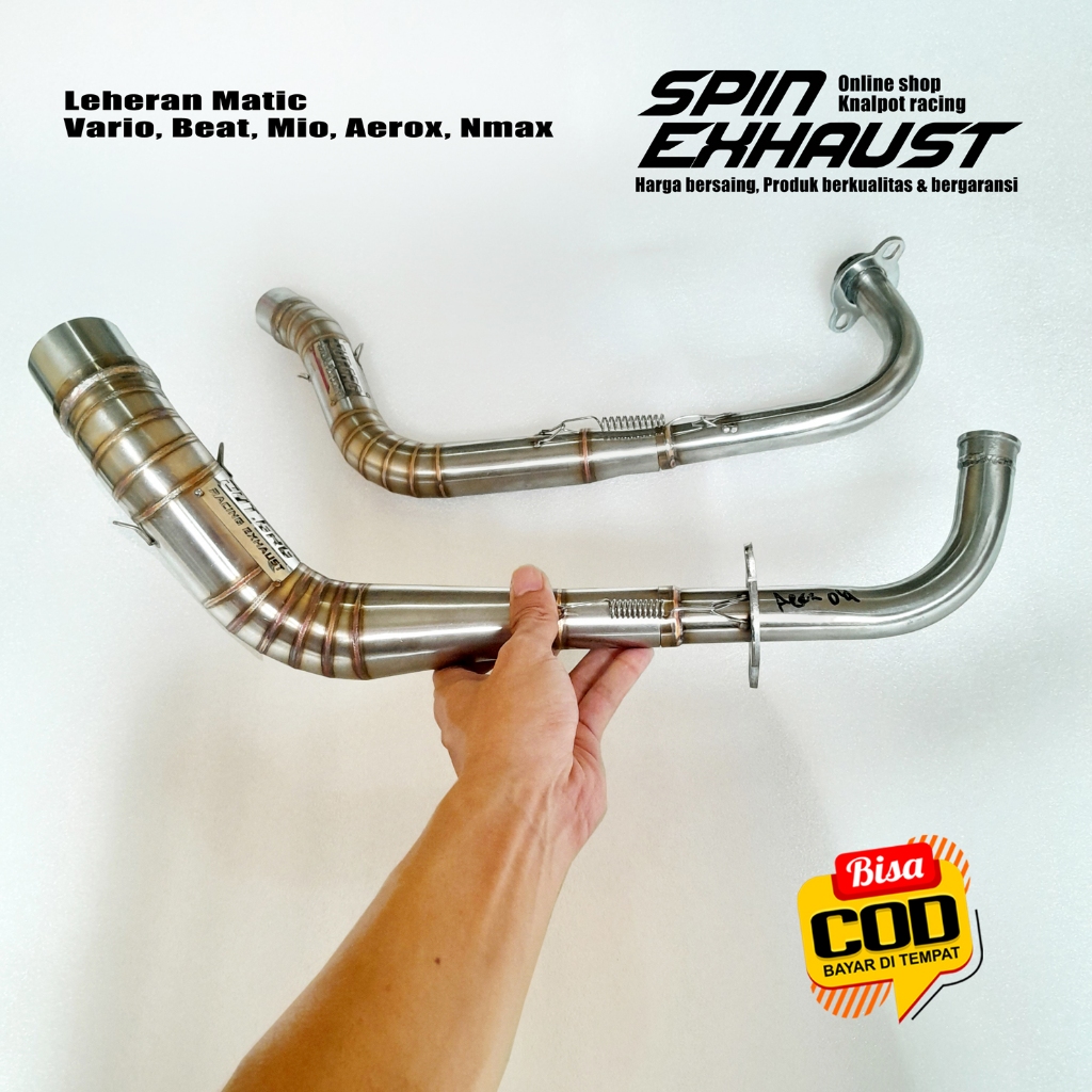 Leheran Vario, Beat, Mio, Nmax, Aerox Model kobra Stainless