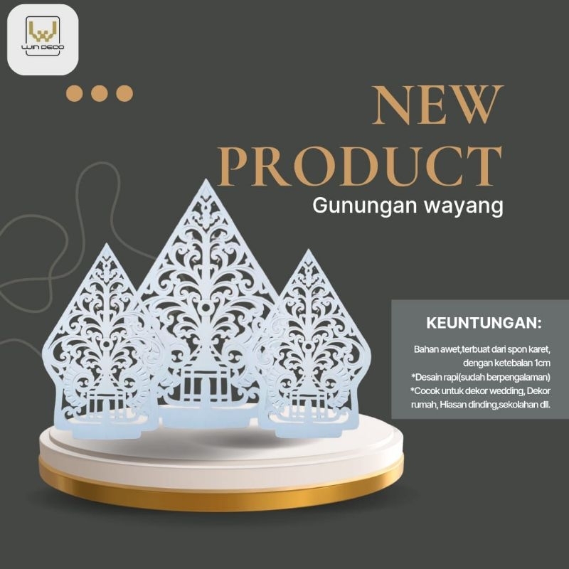 Star+GUNUNGAN WAYANG SPON EVA