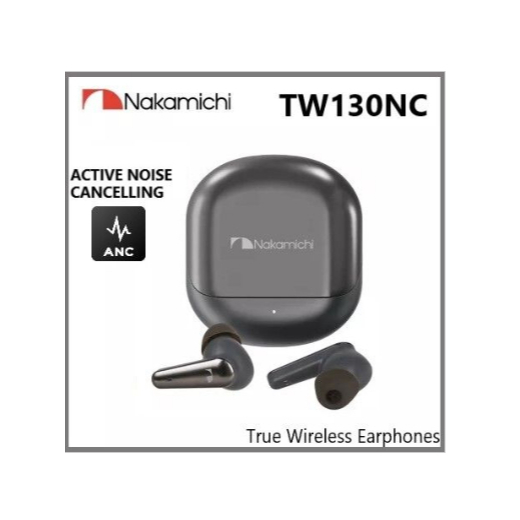 Nakamichi TW130NC Earphone Wireless (Dark Grey)