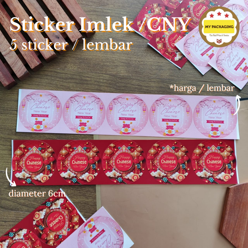 

Sticker Dan Amplop Tema Imlek/natal/Lebaran Idul Fitri/ Thankyou