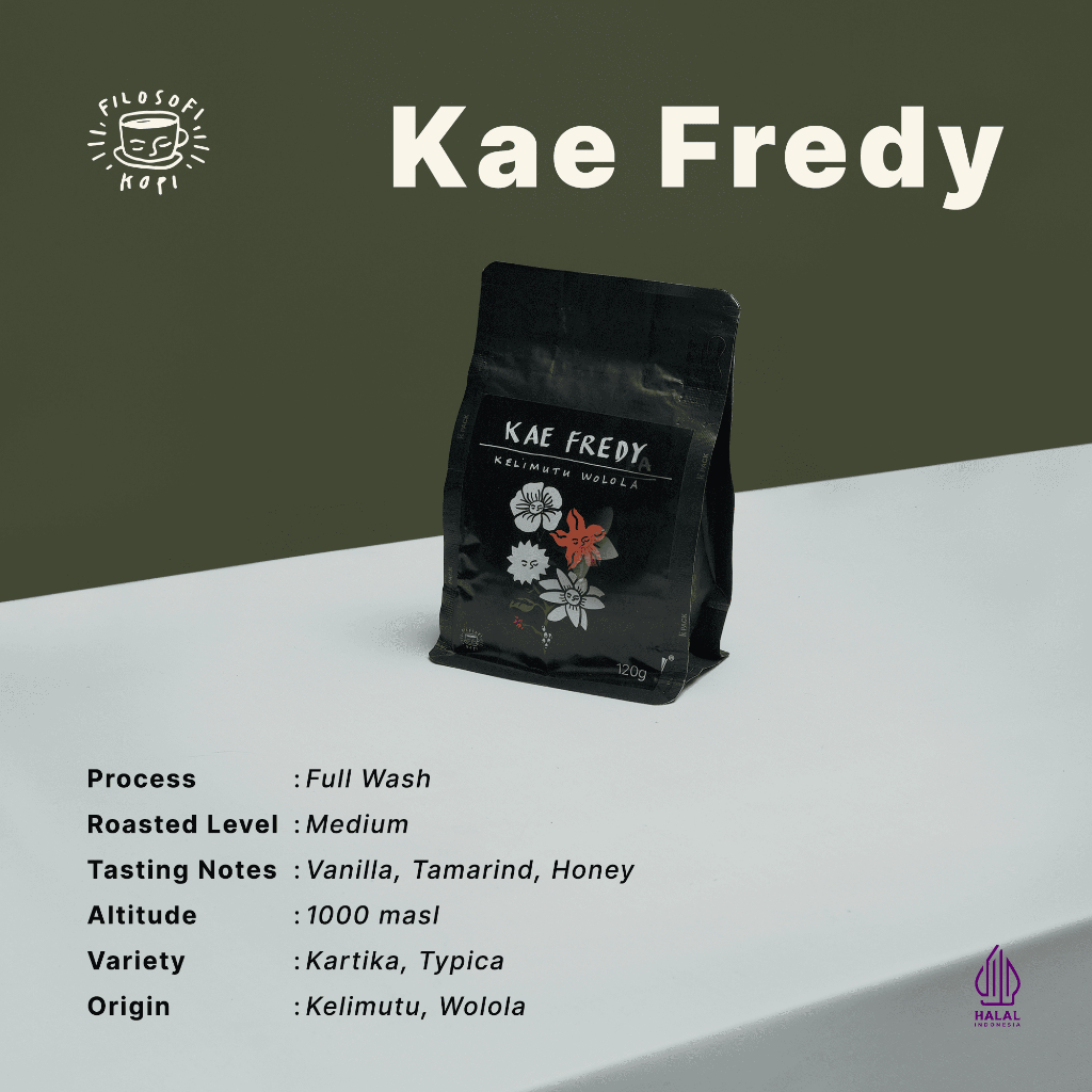 

Filosofi Kopi Beans - Kae Fredy Beans 120gr