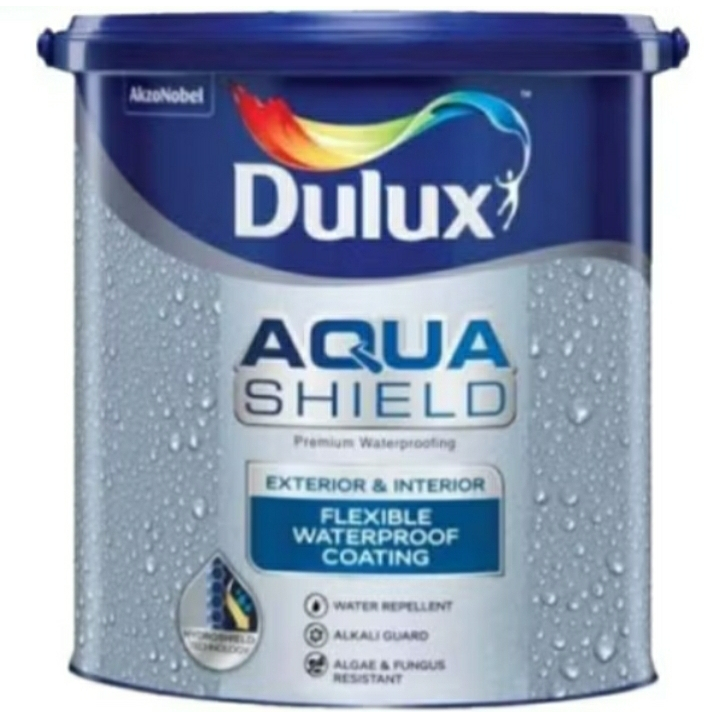 dulux aquashield cat pelapis anti bocor cat dinding dulux aquashield 4kg original